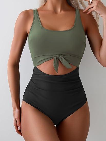 One Piece Tummy Control Swimsuit