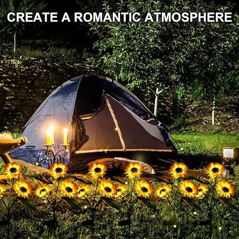 Solar LED Sunflower Lights