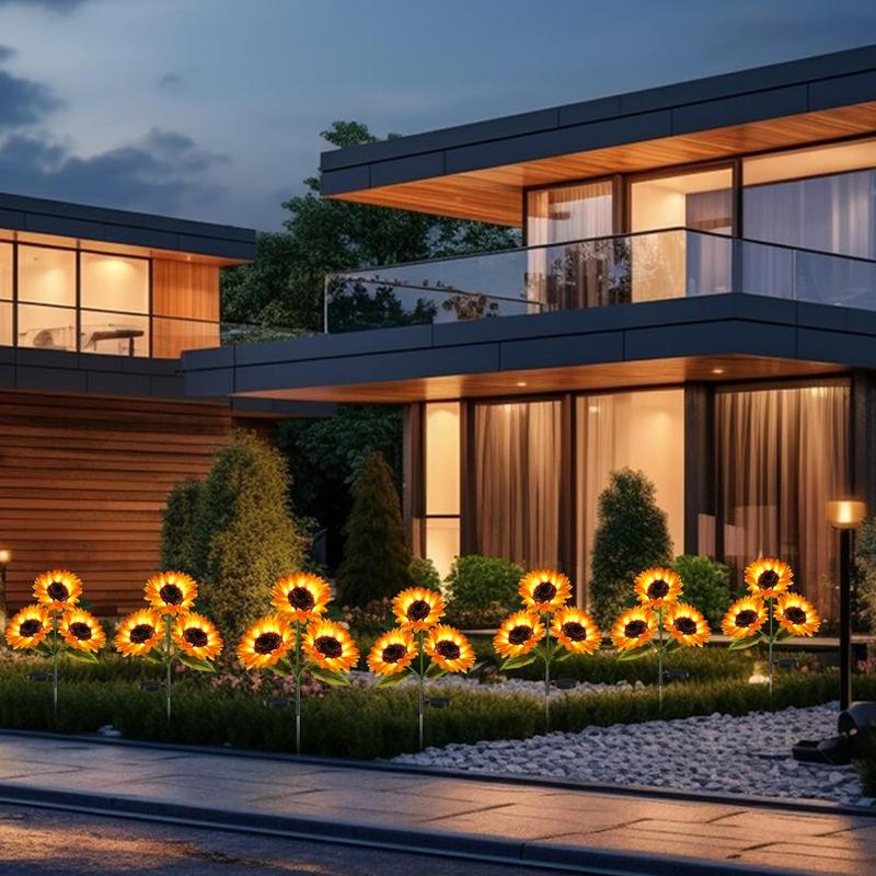 Solar LED Sunflower Lights