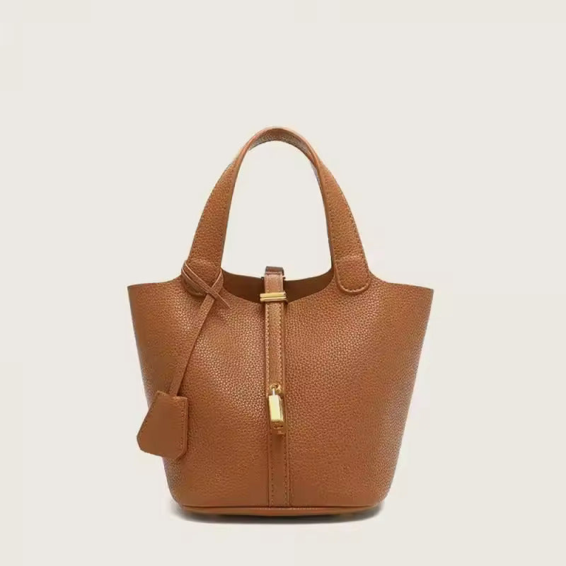 Cowhide Leather Handbag