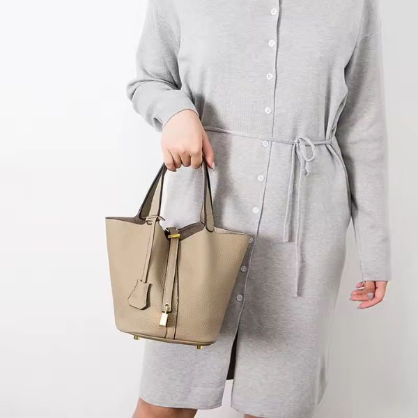 Cowhide Leather Handbag