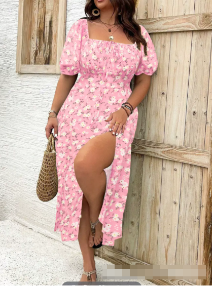 Plus Size Boho Dress