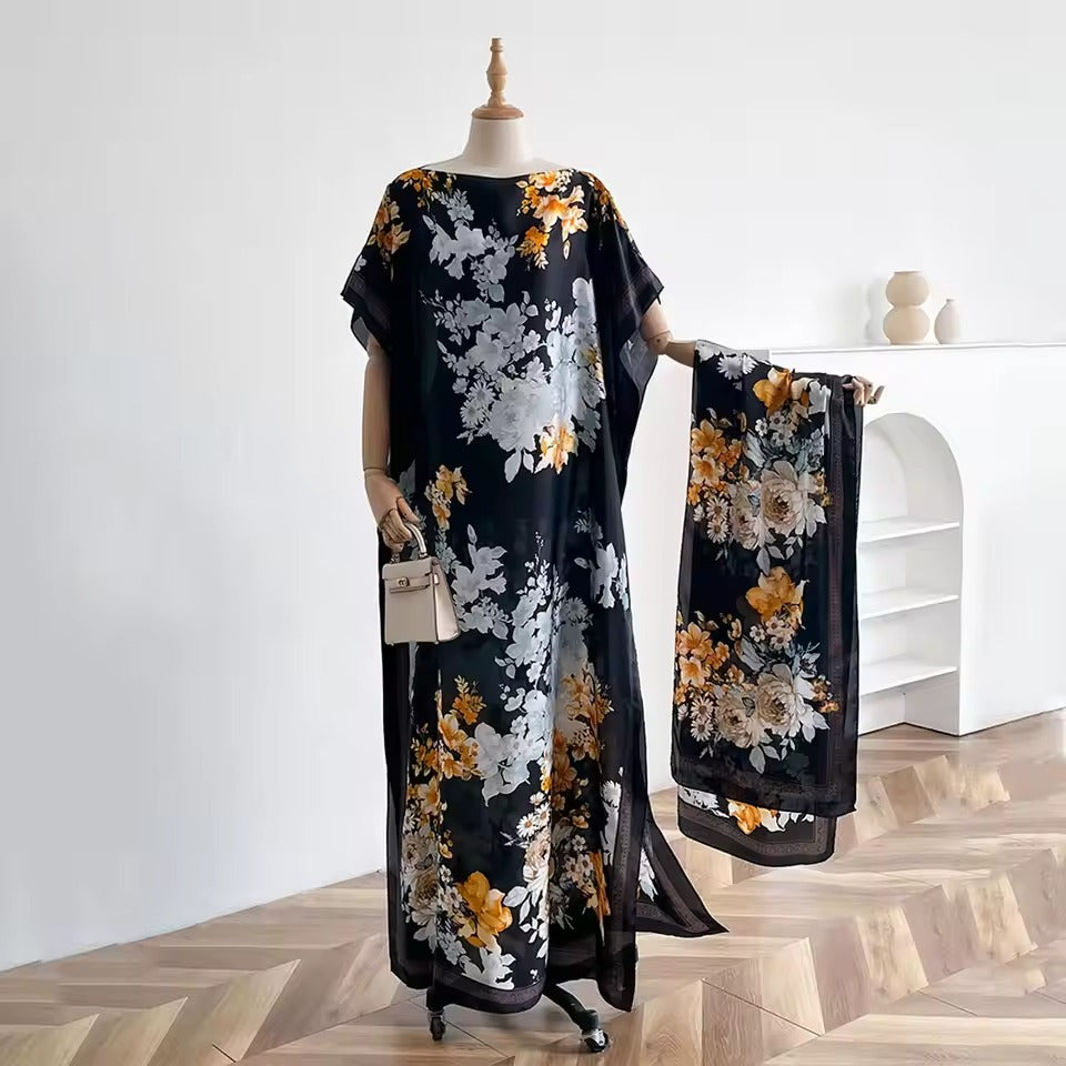Peacock Muumuu Dress