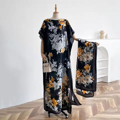 Peacock Muumuu Dress